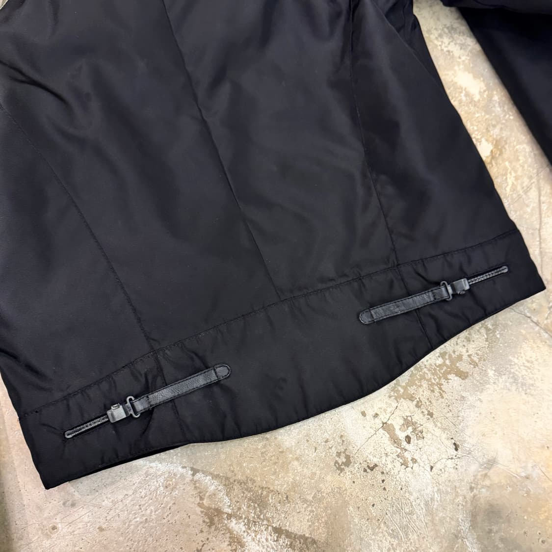 디젤 90's 모터사이클 라이더 자켓 블랙/카키 상품이미지9