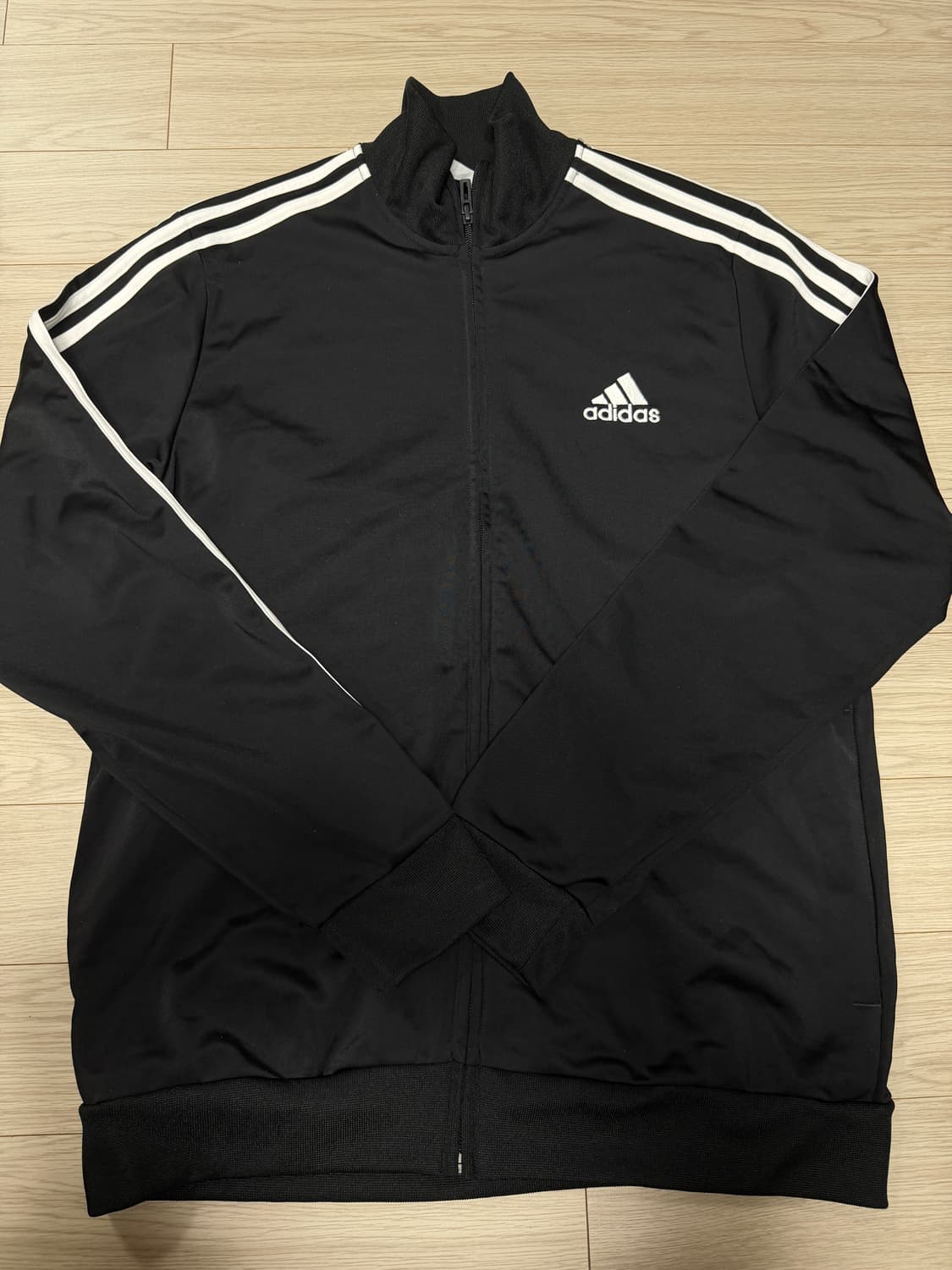 아디다스 블랙 져지 집업 XL 상품이미지2