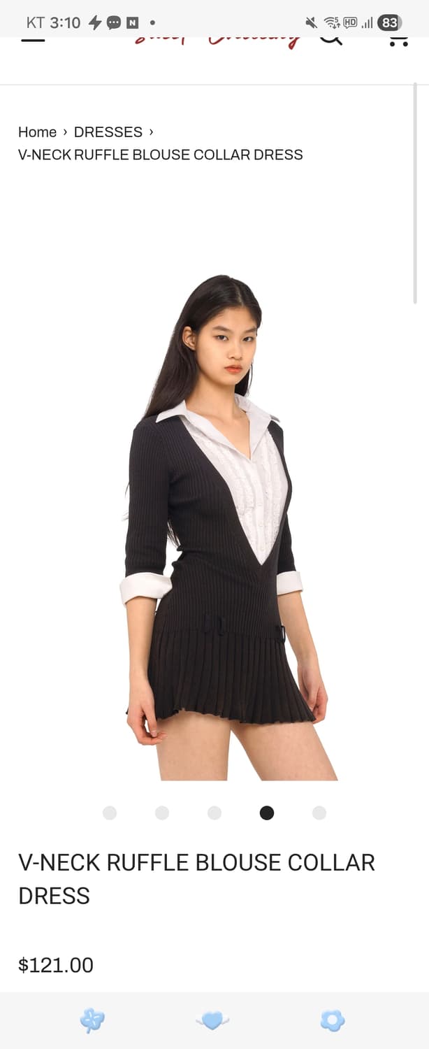 스위트칠링 sweet chilling
V-NECK RUFFLE BLOUS 상품이미지1