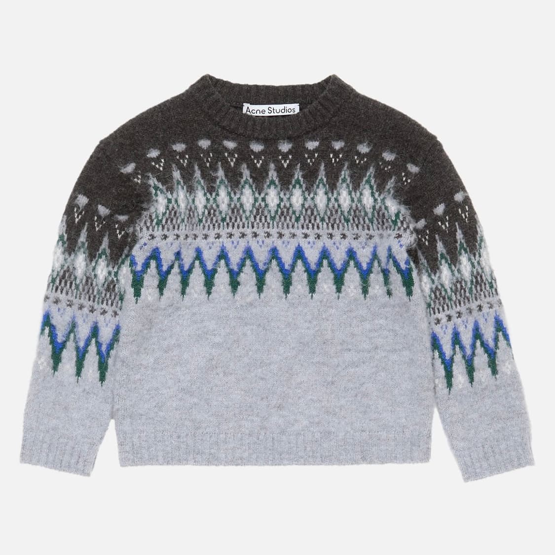 [XS,S]아크네스튜디오 크루넥 니트/그레이 상품이미지1