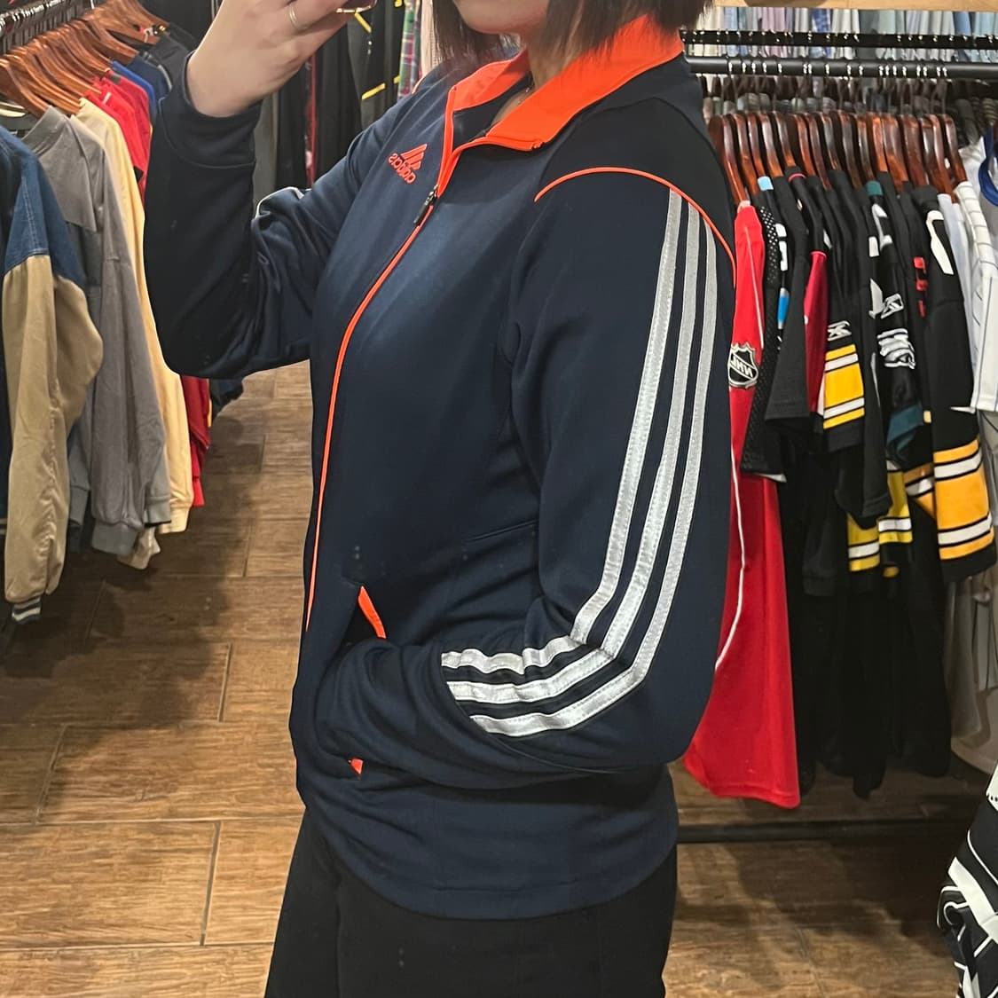 [HI] 아디다스 집업 네이비 상품이미지4