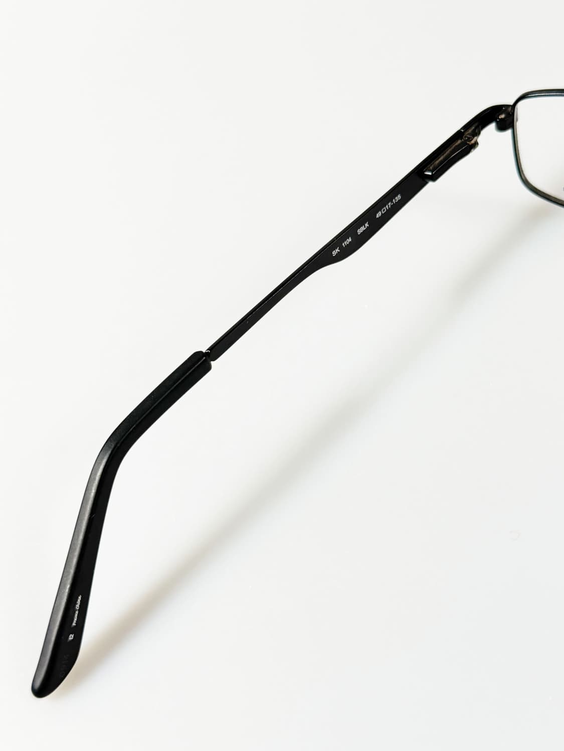 SKECHERS 블랙 슬림 스퀘어 메탈 빈티지 안경 상품이미지7