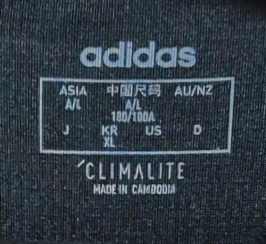 XL ) 아디다스 블랙 기능성 반팔티 상품이미지3