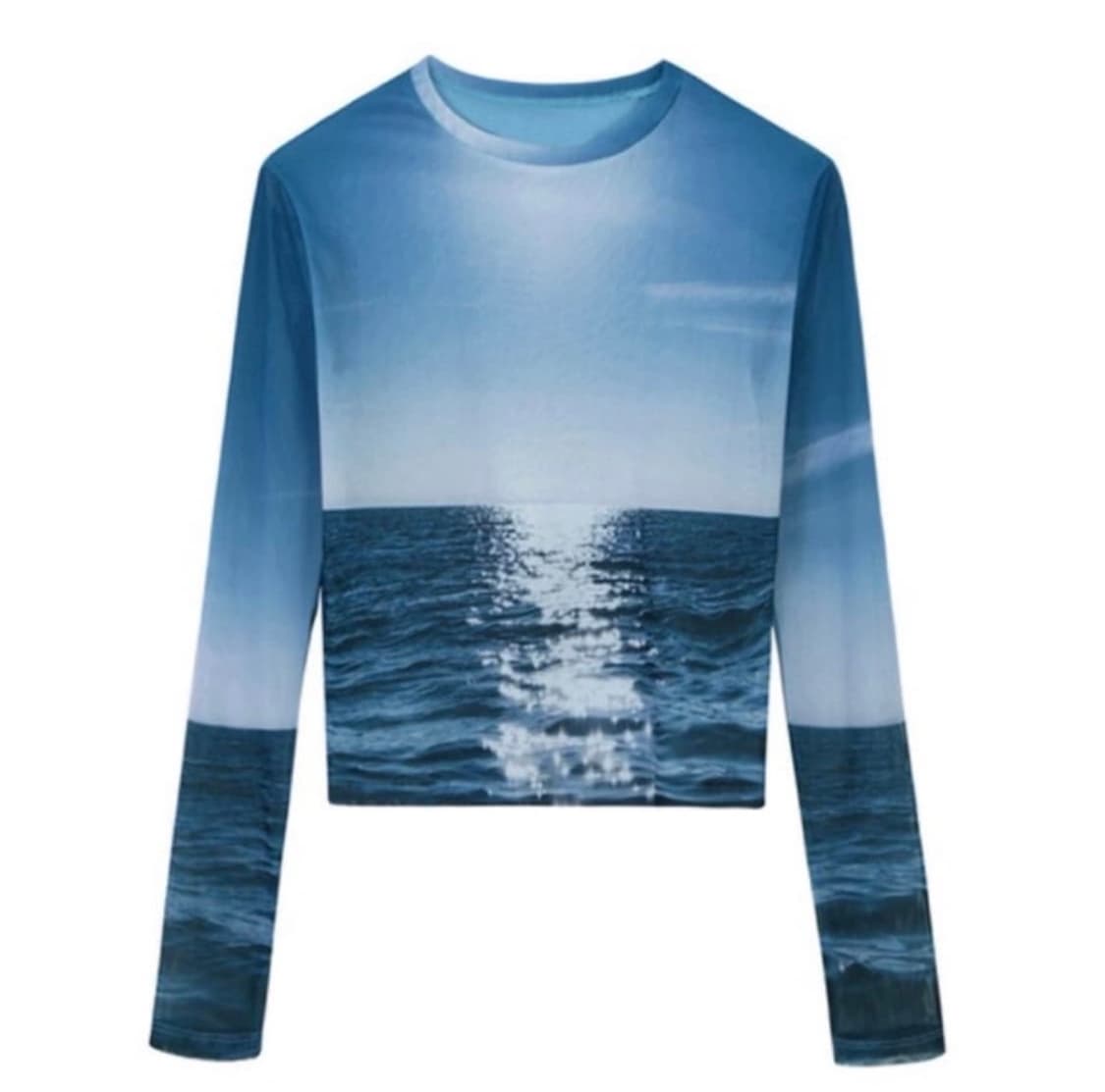 유즈 MESH FULL PRINT T-SHIRT 상품이미지4