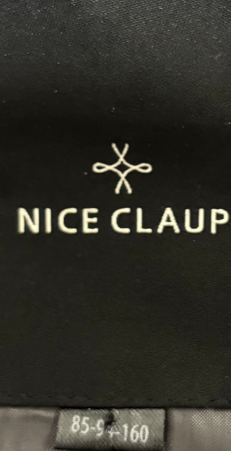 나이스클랍 회색 모직 코트 M 55 상품이미지4