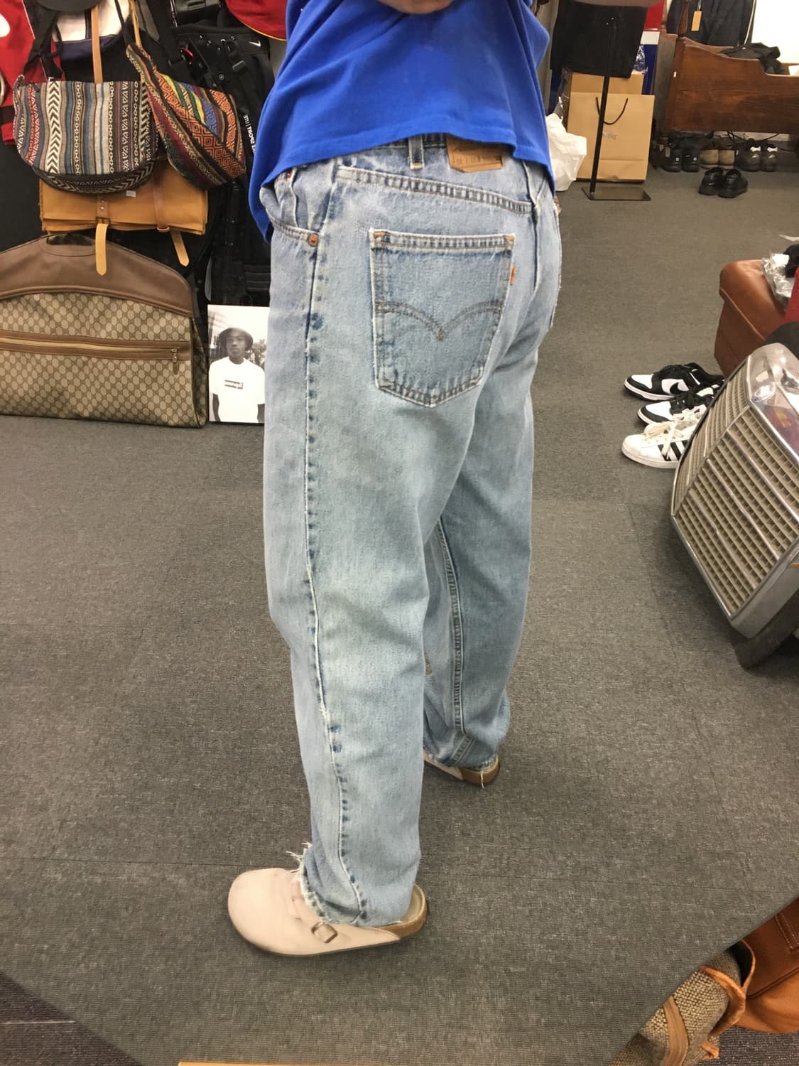 90s Levis 리바이스 550 오렌지탭 데님팬츠 상품이미지3