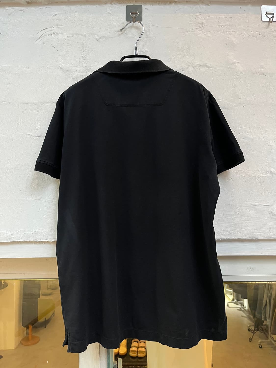 Diesel 블랙 반팔 카라티 M 상품이미지8