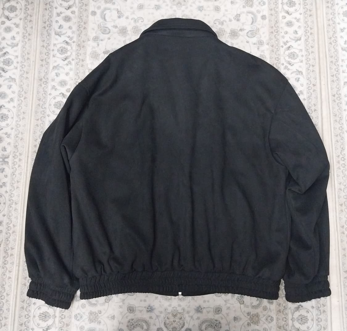 블랙 스웨이드 봄버 자켓 상품이미지2