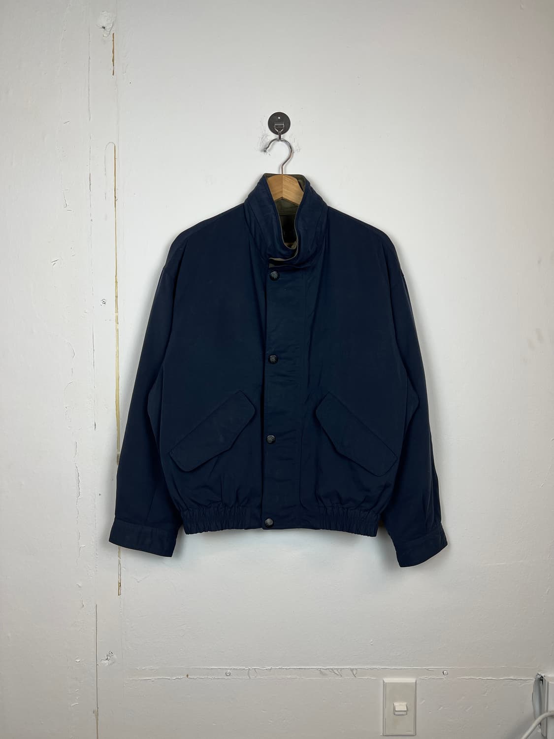 O171 JPN LIFE2 네이비 자켓 M 상품이미지1