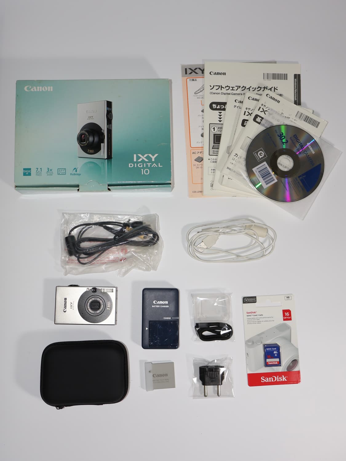 [미품,풀박스!] 캐논 익시ixy 10(익서스ixus 70) 블랙 디카 상품이미지3
