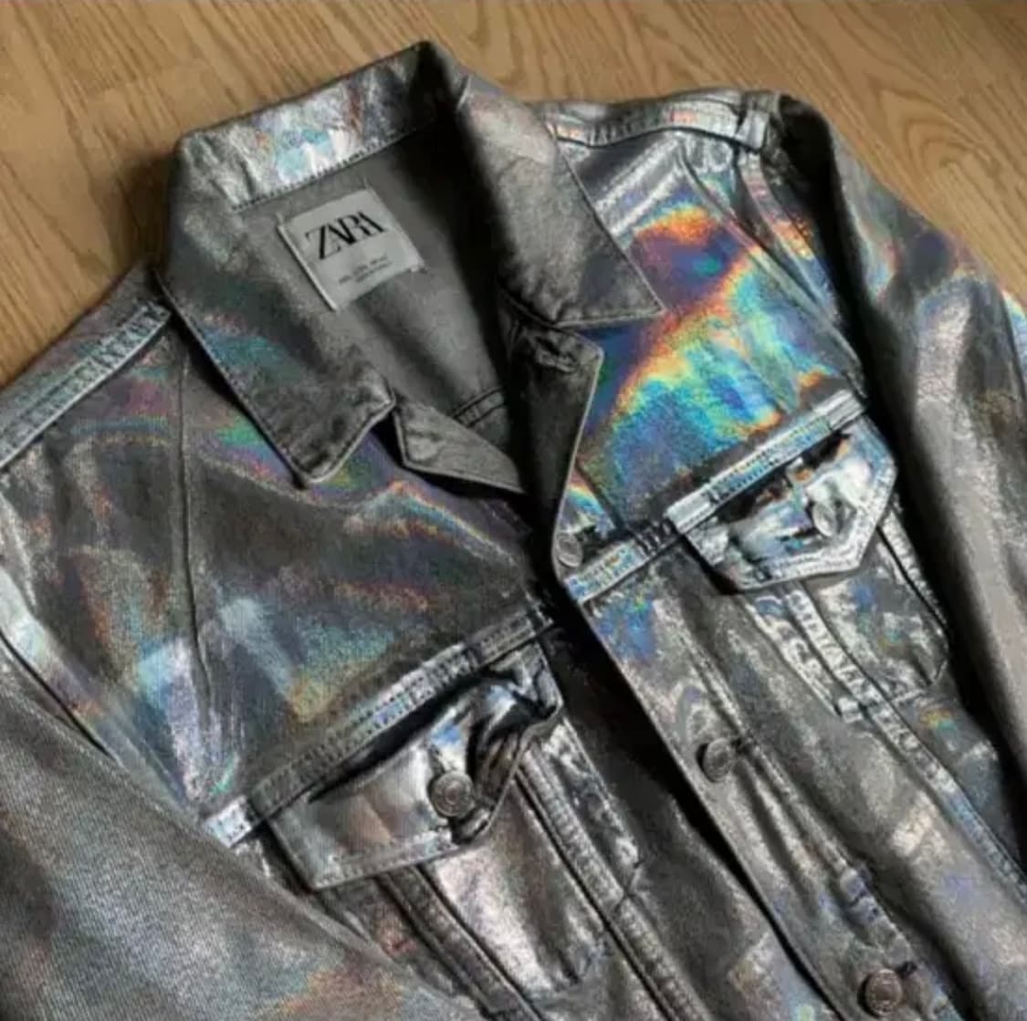 [ZARA] 자라 홀로그램 이팩터 웨스턴자켓 상품이미지3