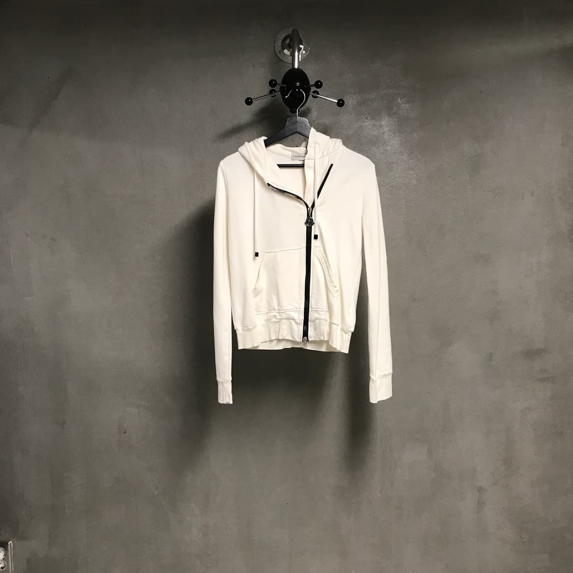 몽클레어 후드 집업 화이트 S(W) 상품이미지1