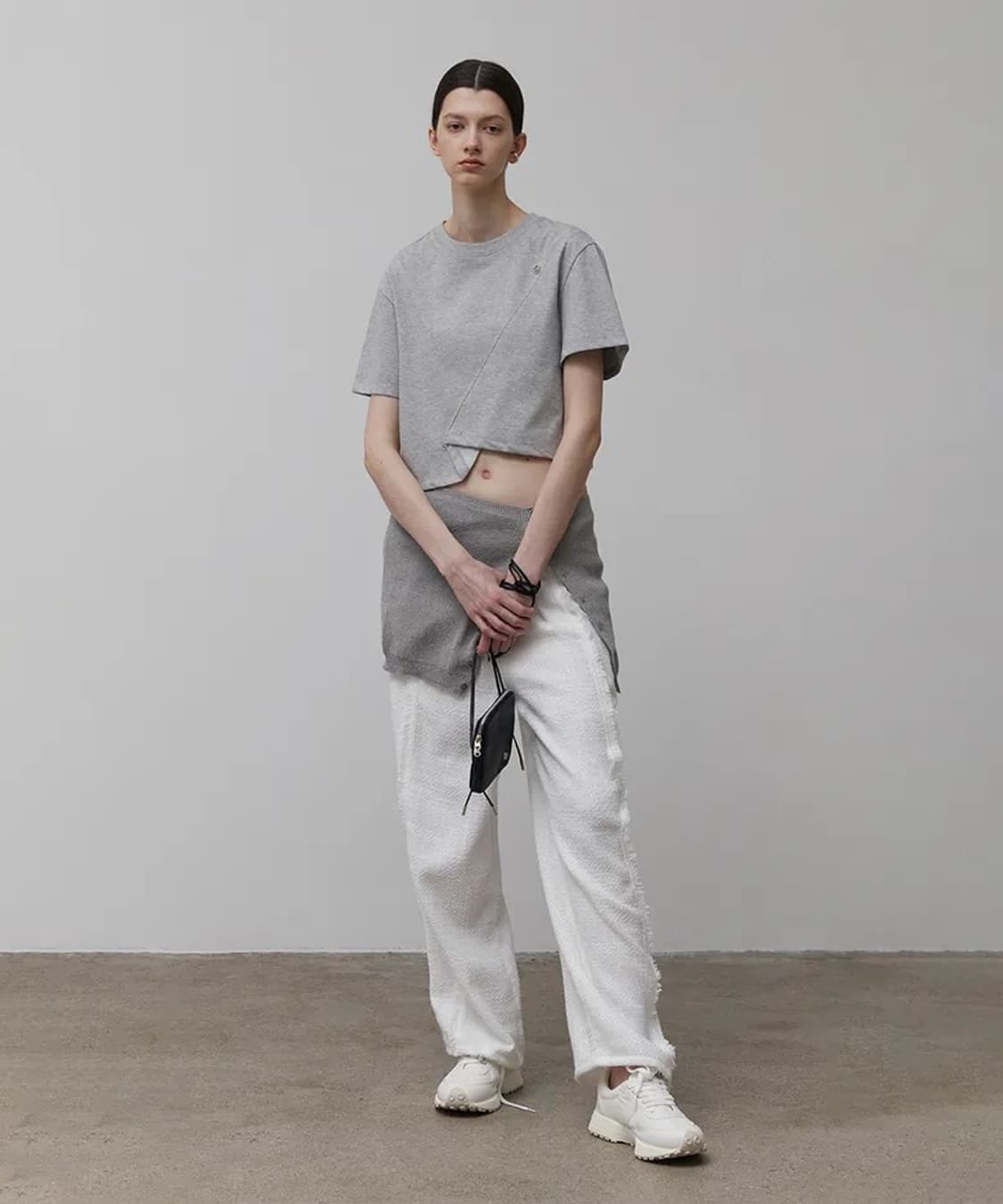 LOWTIDE FRINGE TWEED PANTS [WHITE] M 상품이미지4