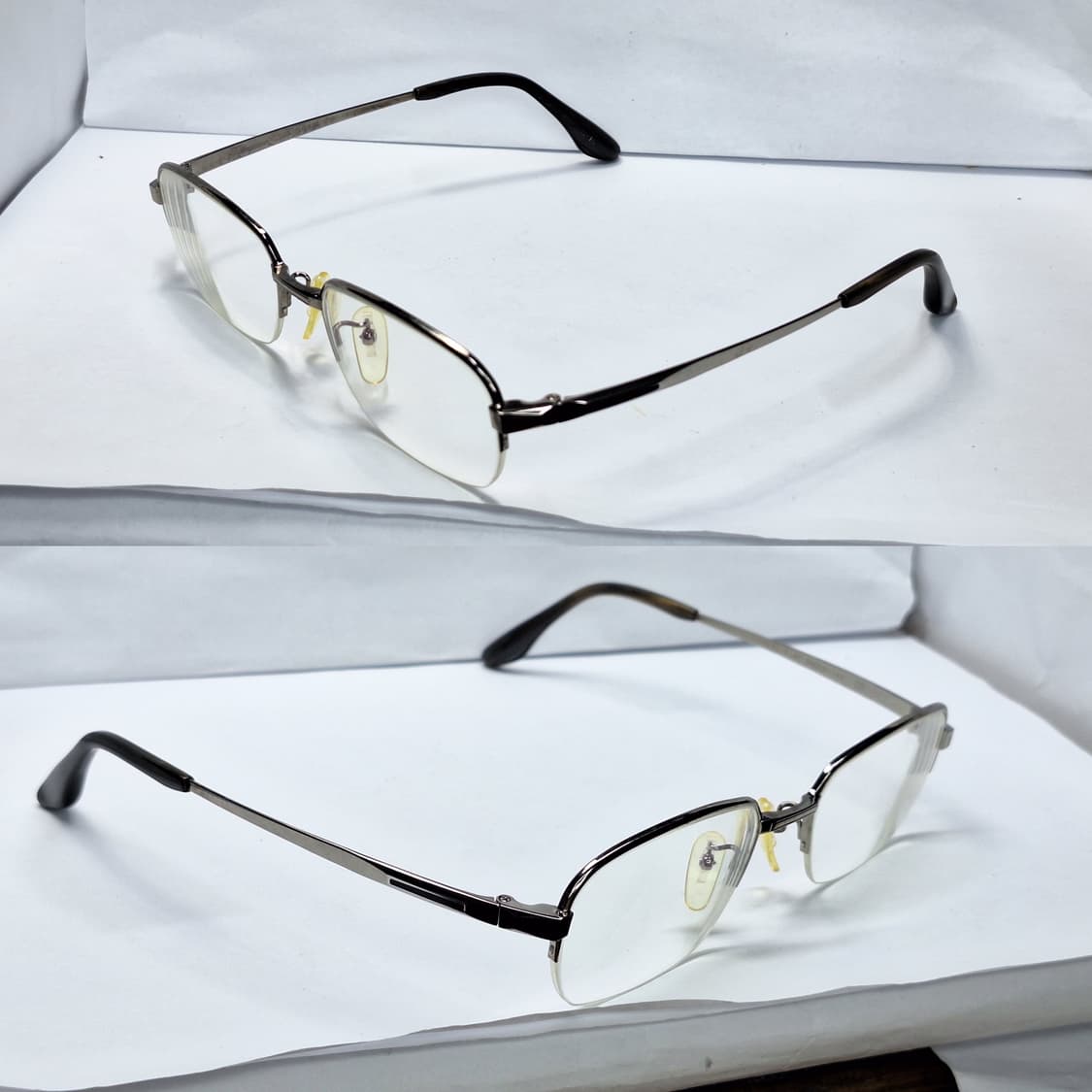 Vainqueur VA-1004 티타늄 이온도금 비즈니스 반무테 안경테 상품이미지5