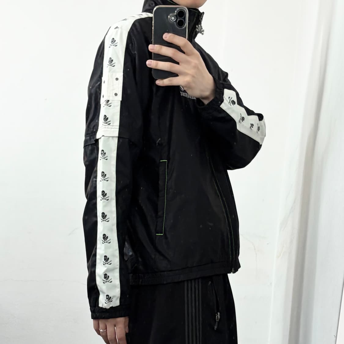 Real Race 컨버터블 스컬 윈드브레이커 자켓 상품이미지5