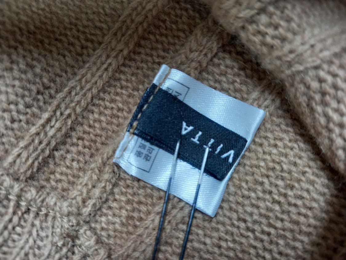 새 돌체비타 춘추동 캐시미어블랜 일자통핏 니트팬츠 F 상품이미지8