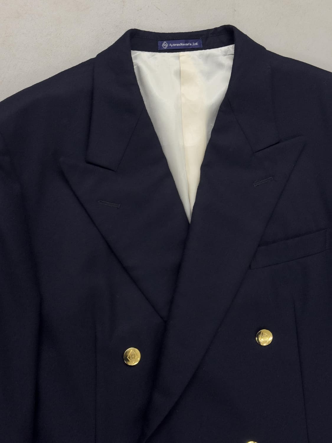 Avon house 네이비 금장 블레이저 상품이미지5