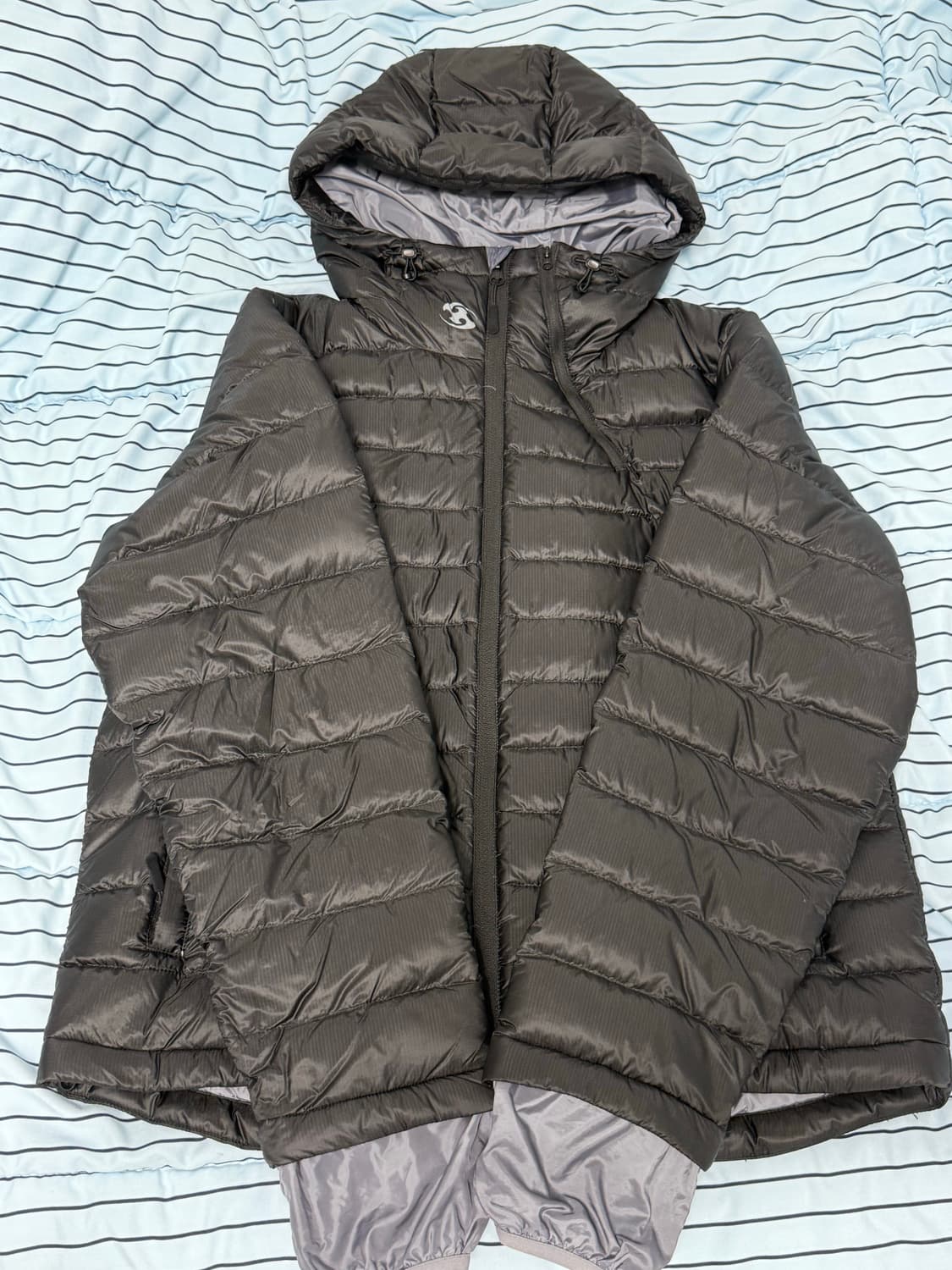 산산기어 서픽스 퍼퍼 자켓 블랙 23FW size 1 상품이미지2