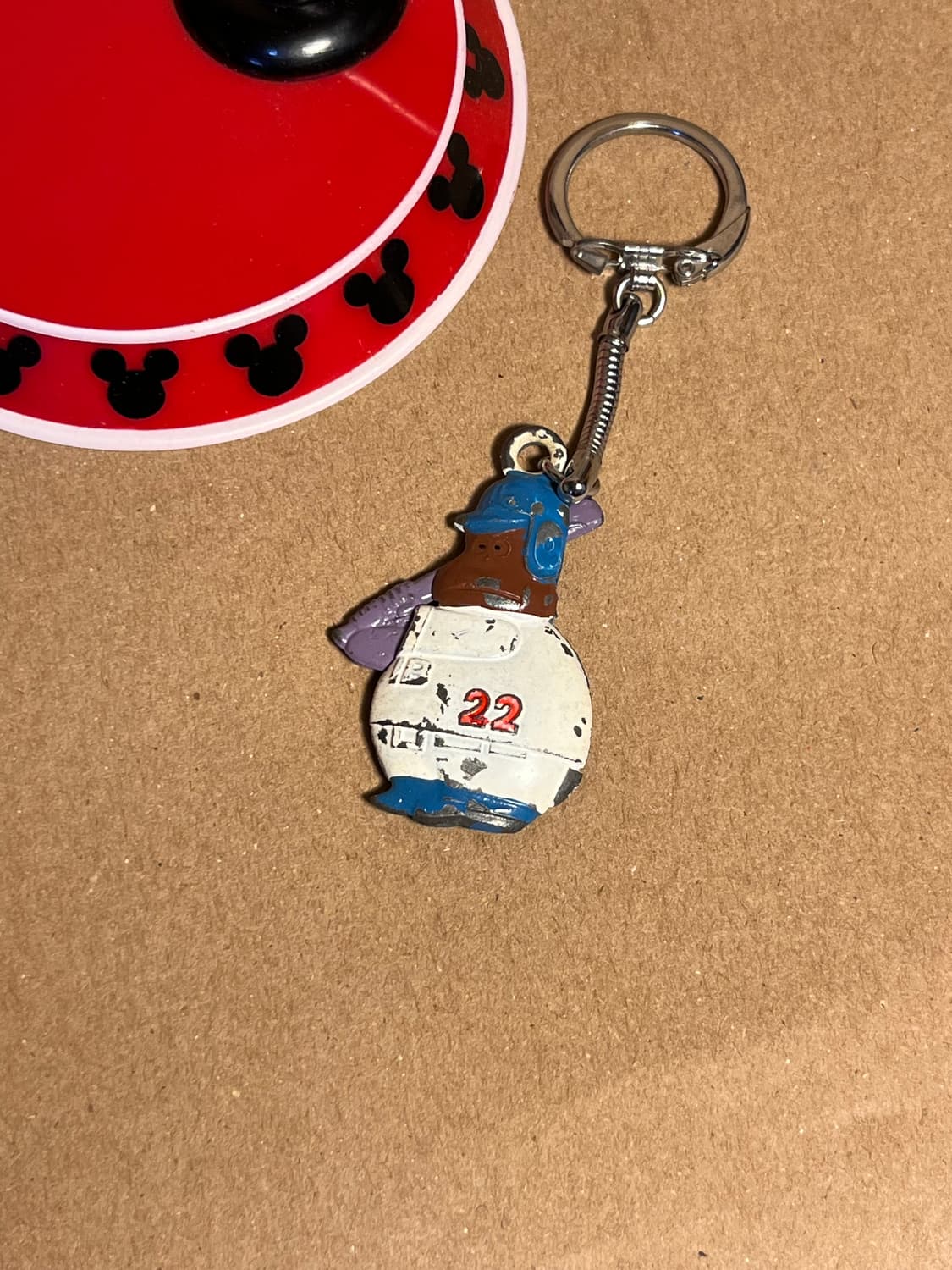 Vintage Baseball Bear Keychain #22 상품이미지3
