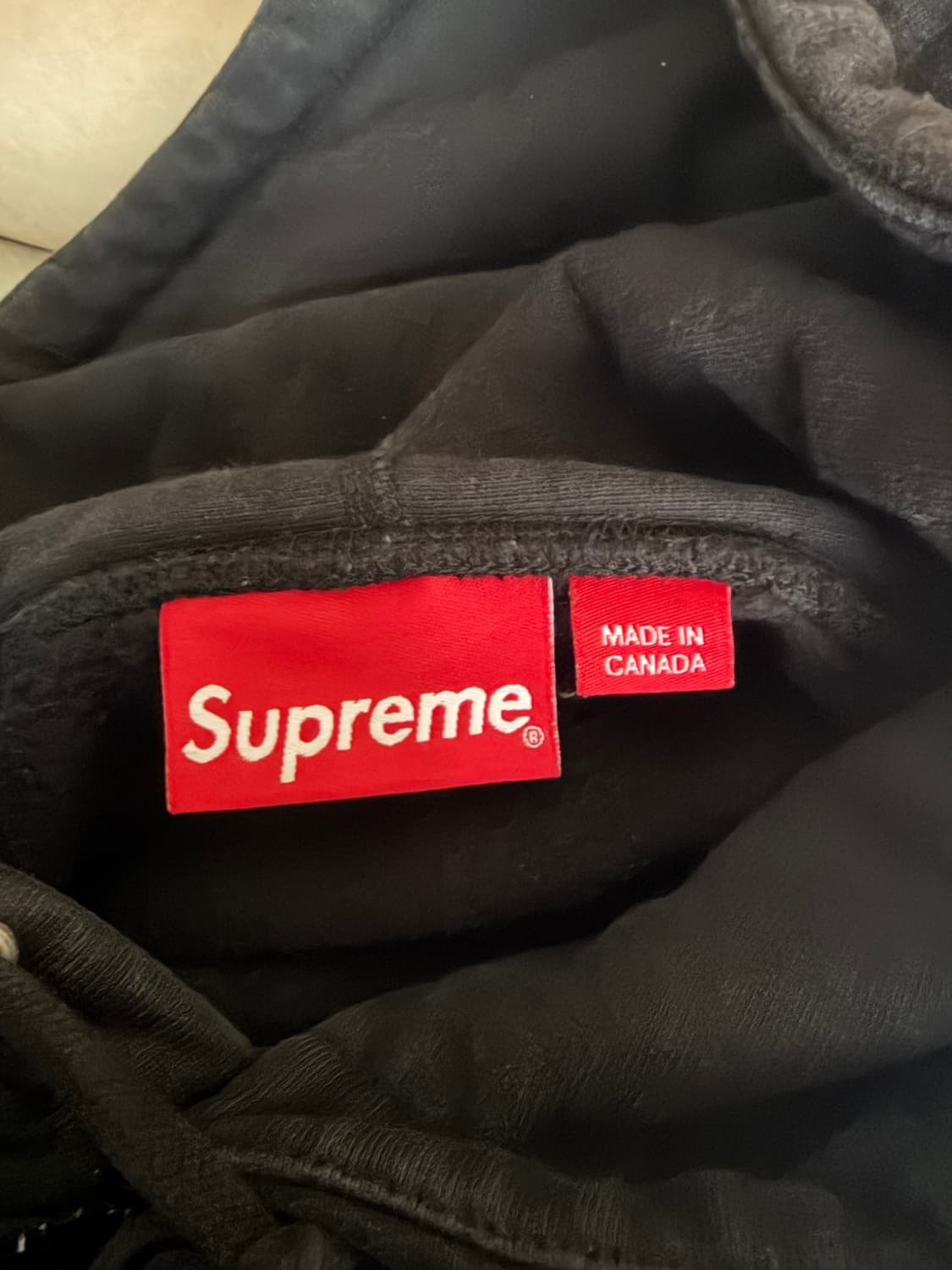 급처)슈프림 박스로고 후드티 판매합니다(마지막 할인 상품이미지5