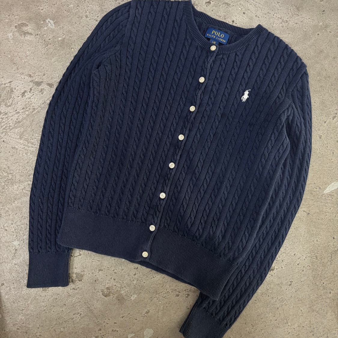 폴로 네이비 가디건[2318] 상품이미지4