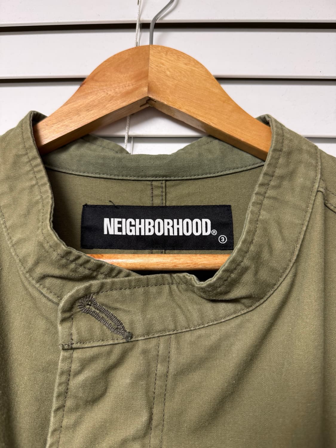 21ss 네이버후드 피쉬테일 올리브 M 상품이미지6