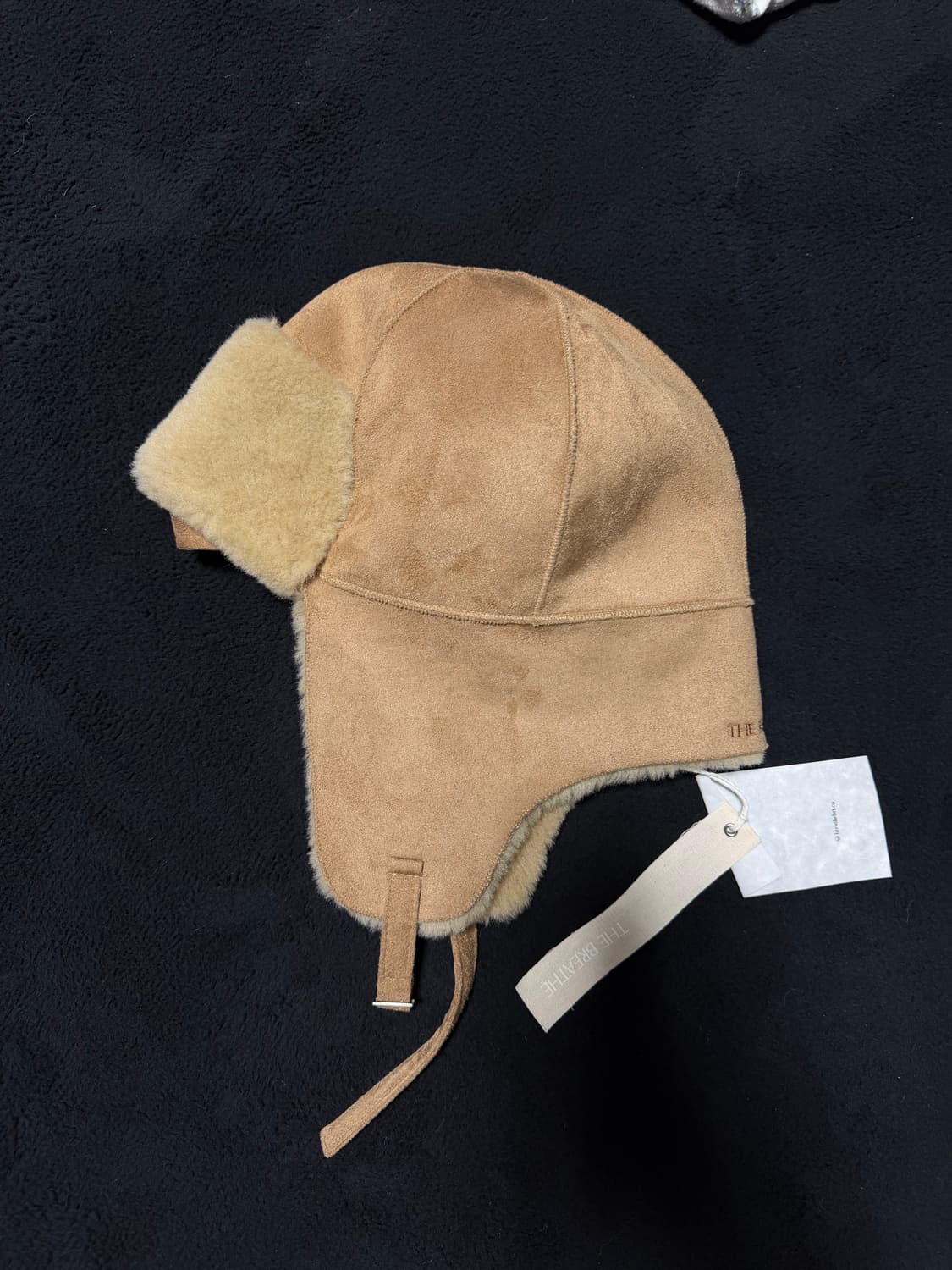 브리드 스웨이드 모자 상품이미지1