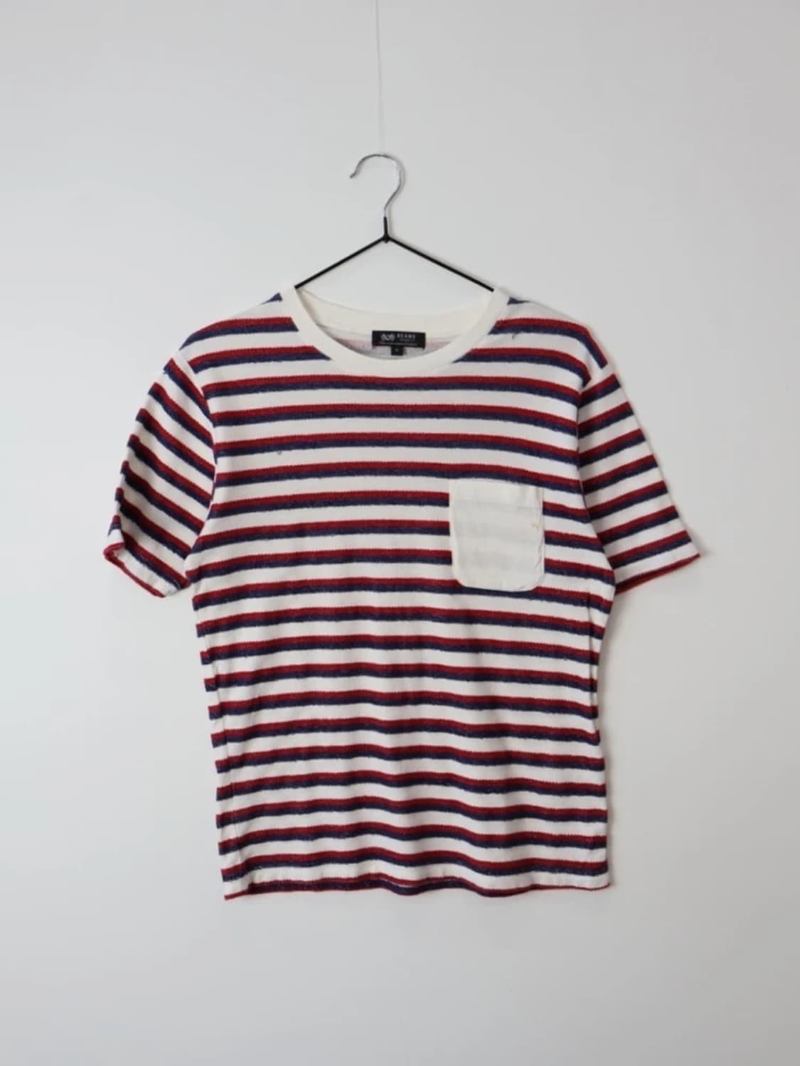 Beams Heart Stripe Pocket Tee 상품이미지3