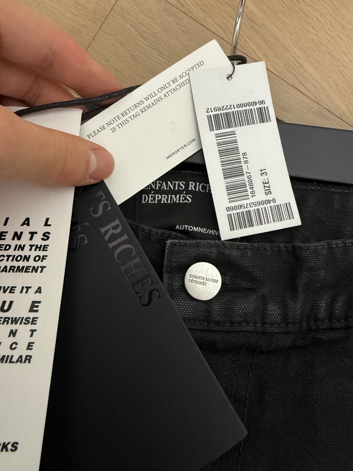 [31] 앙팡리쉬데프리메 더블니 팬츠 상품이미지6