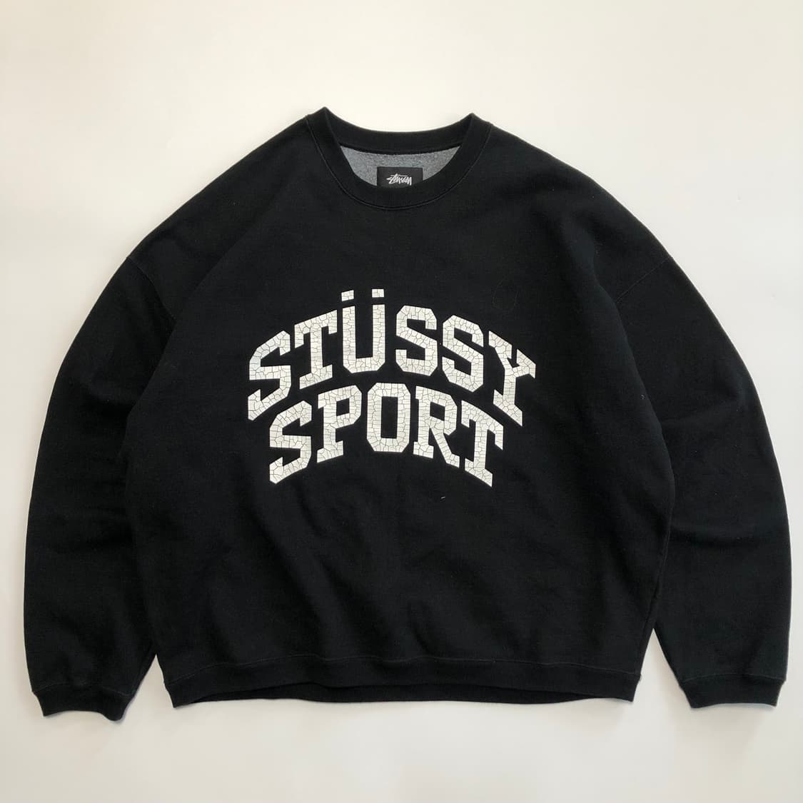 스투시 빅 크랙클 스포츠 맨투맨  상품이미지1