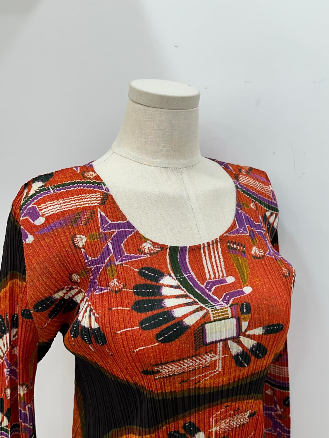 플리츠 플리즈 블라우스 상품이미지6