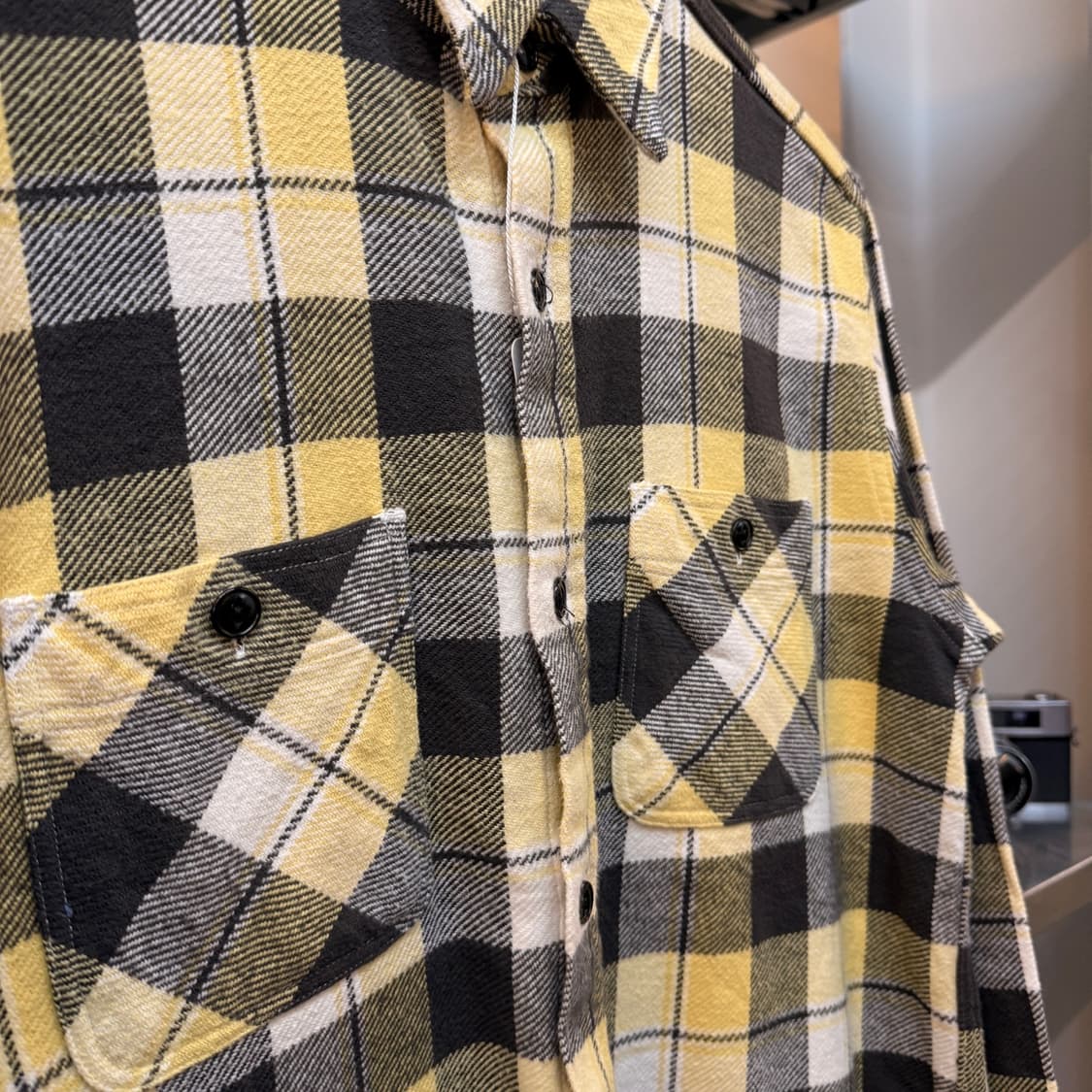 슈가케인 플란넬 워크셔츠 일본생산 M 상품이미지4