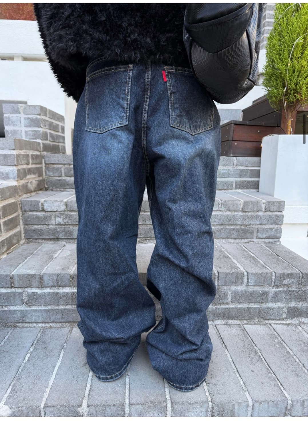 워시드 데님팬츠 상품이미지2