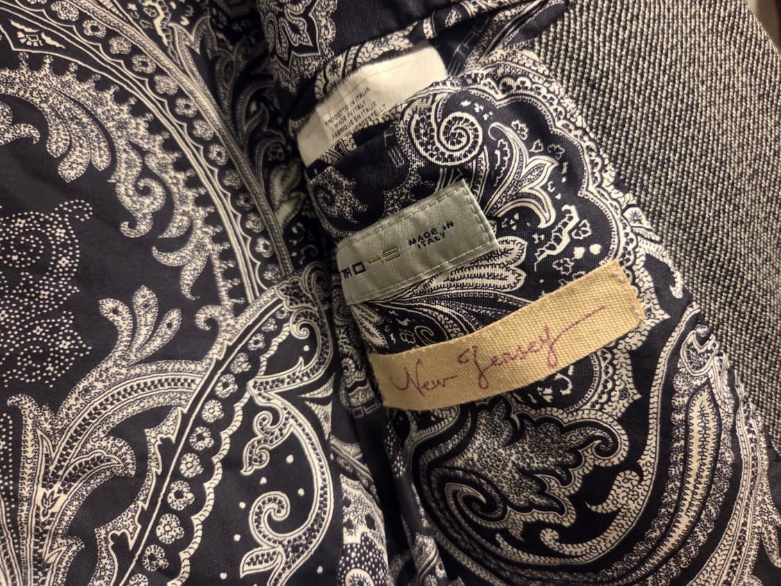 에트로 저지 테일러드자켓  상품이미지6