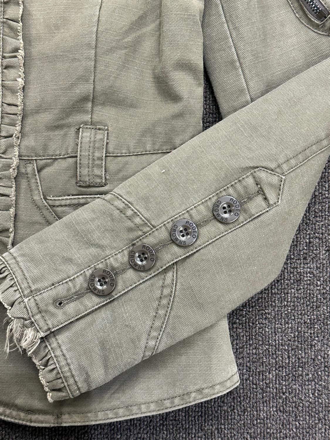 S)Rodeo Crowns 빈티지 여성 페어리 그런지 자켓 상품이미지5