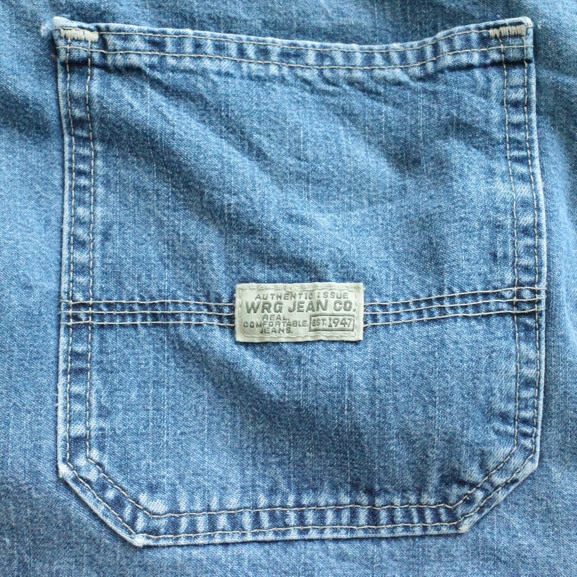90s 랭글러 오리지널 WRG 데님 카펜터 반바지 32 상품이미지5