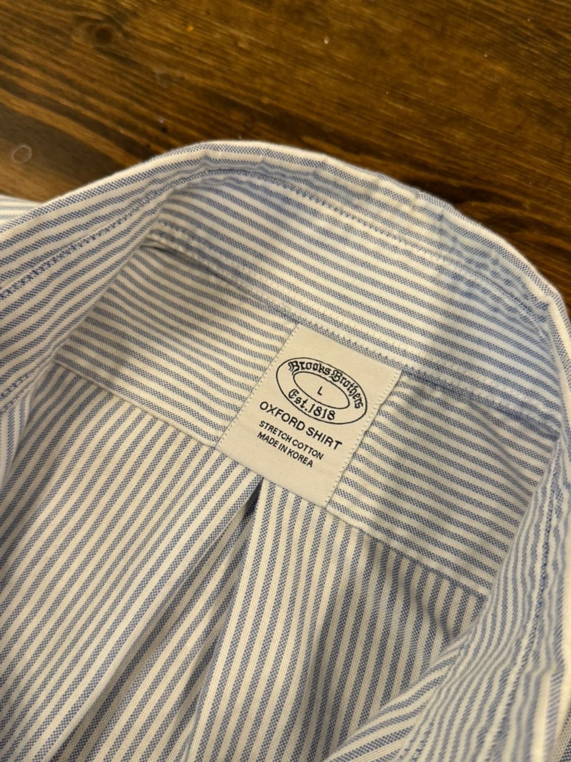 브룩스 브라더스 버튼다운 셔츠 100 상품이미지9