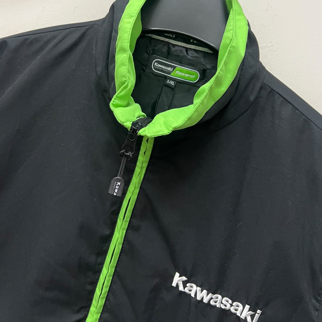 가와사키 백로고 바람막이 라이더 자켓 L~XL 상품이미지4