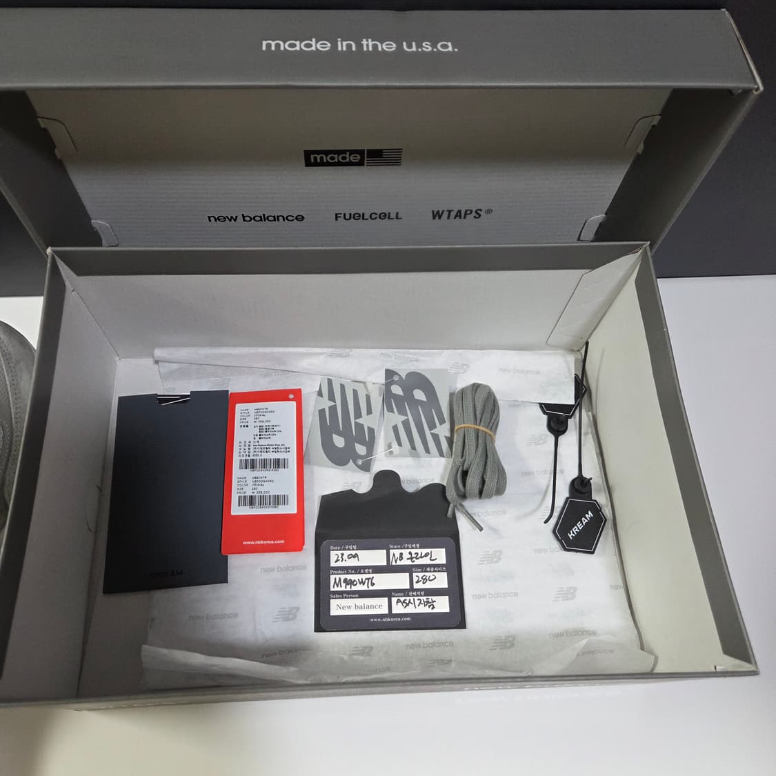 뉴발란스 / 990v6 더블탭스 WTAPS / 280 상품이미지9