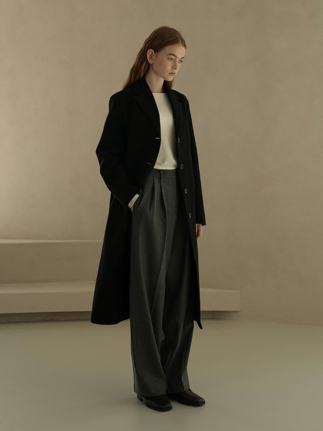 텐스 울 롱코트 상품이미지3