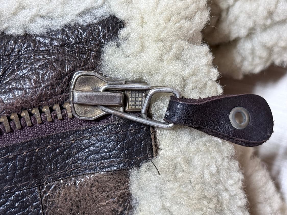 아비렉스 B-3 시어링 플라이트 무스탕 자켓 상품이미지4