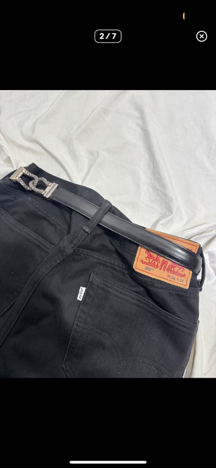 90s usa Talbots 웨스턴 레더벨트 상품이미지2