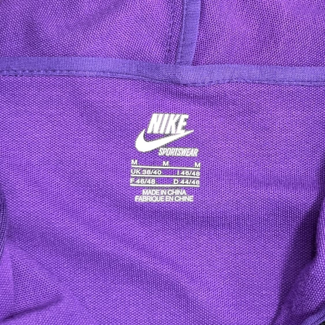 NIKE 스포츠웨어 퍼플 트랙자켓 M 상품이미지4