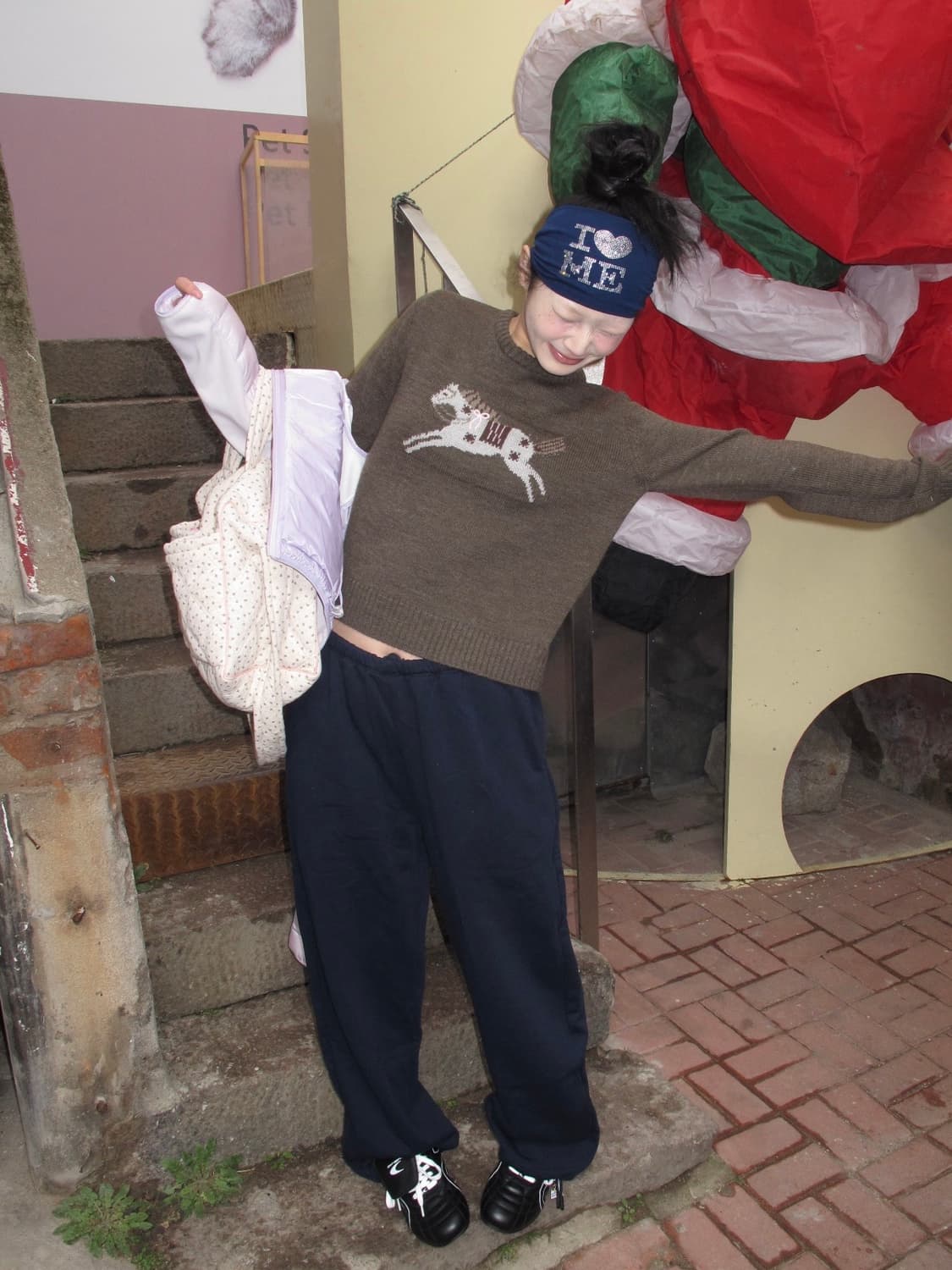 INTERRIS 포니 울 니트 상품이미지3