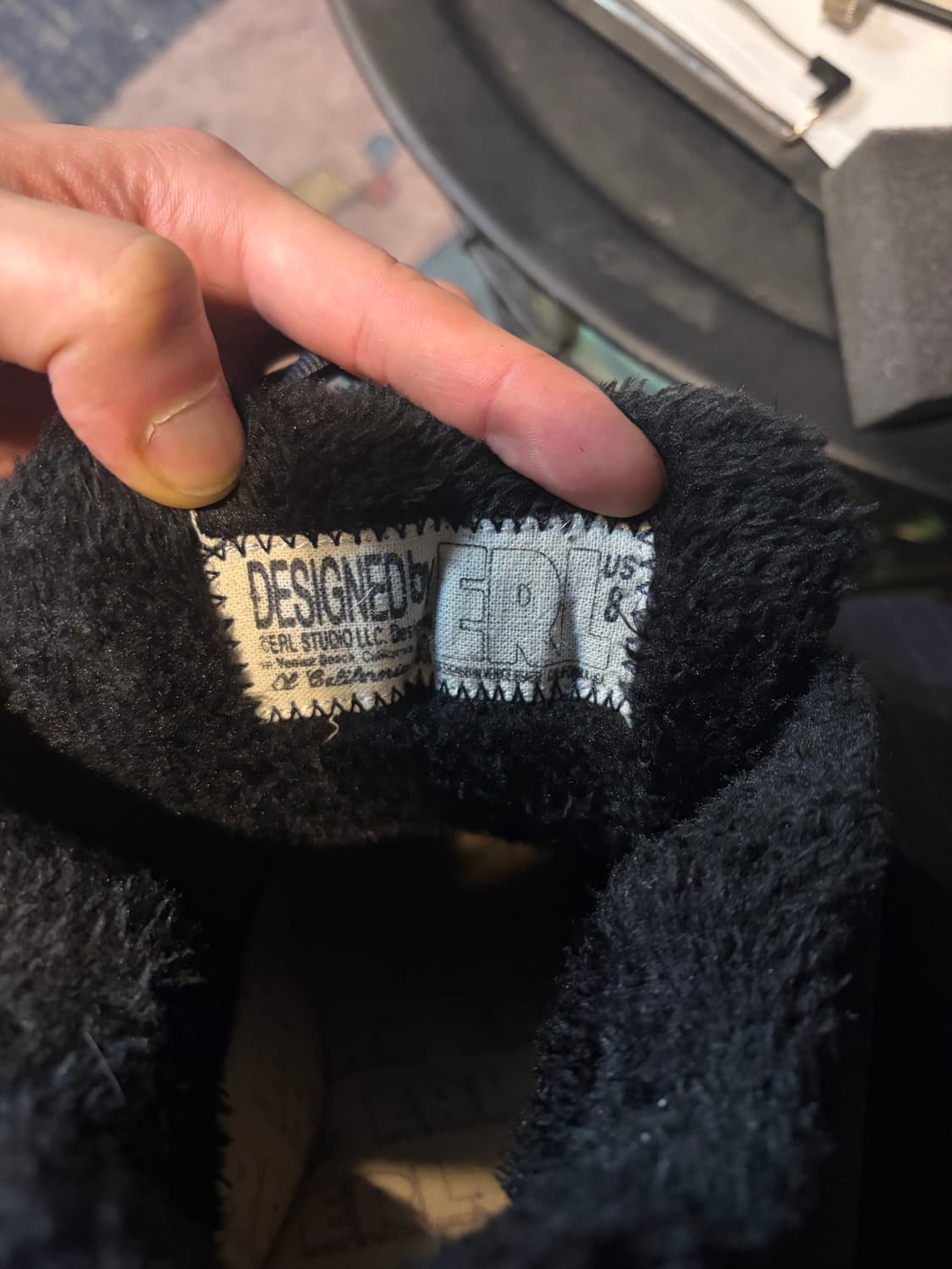 ERL 뱀프 스케이트 슈 파이럿 블랙 상품이미지3