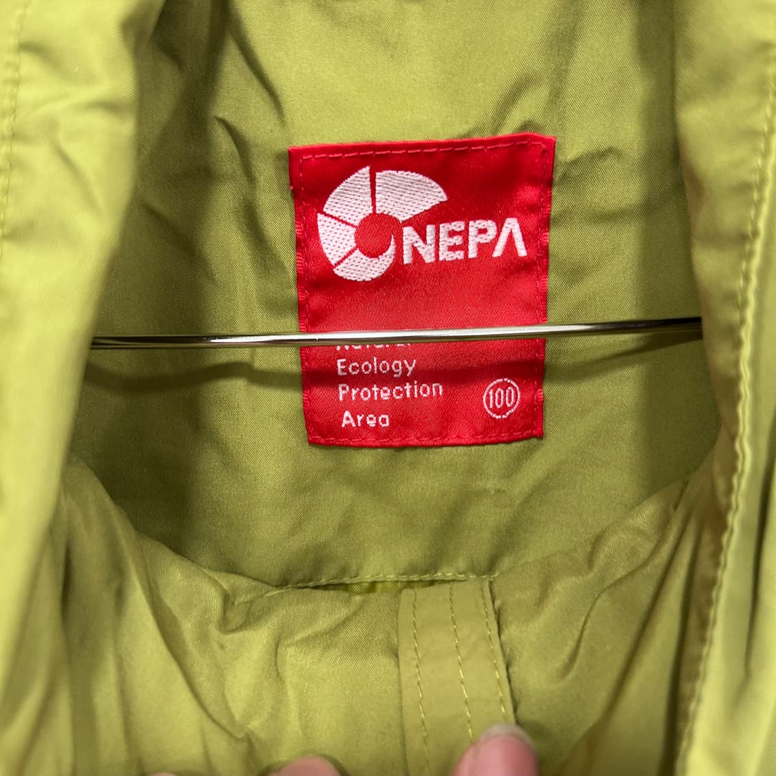 네파 노리밋 아웃도어 자수로고 후드 바람막이 상품이미지3