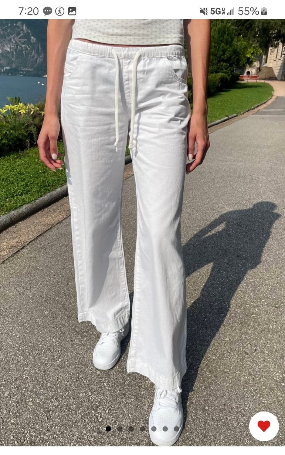 브랜디멜빌 프랭키 로우라이즈 면 팬츠 바지 상품이미지1