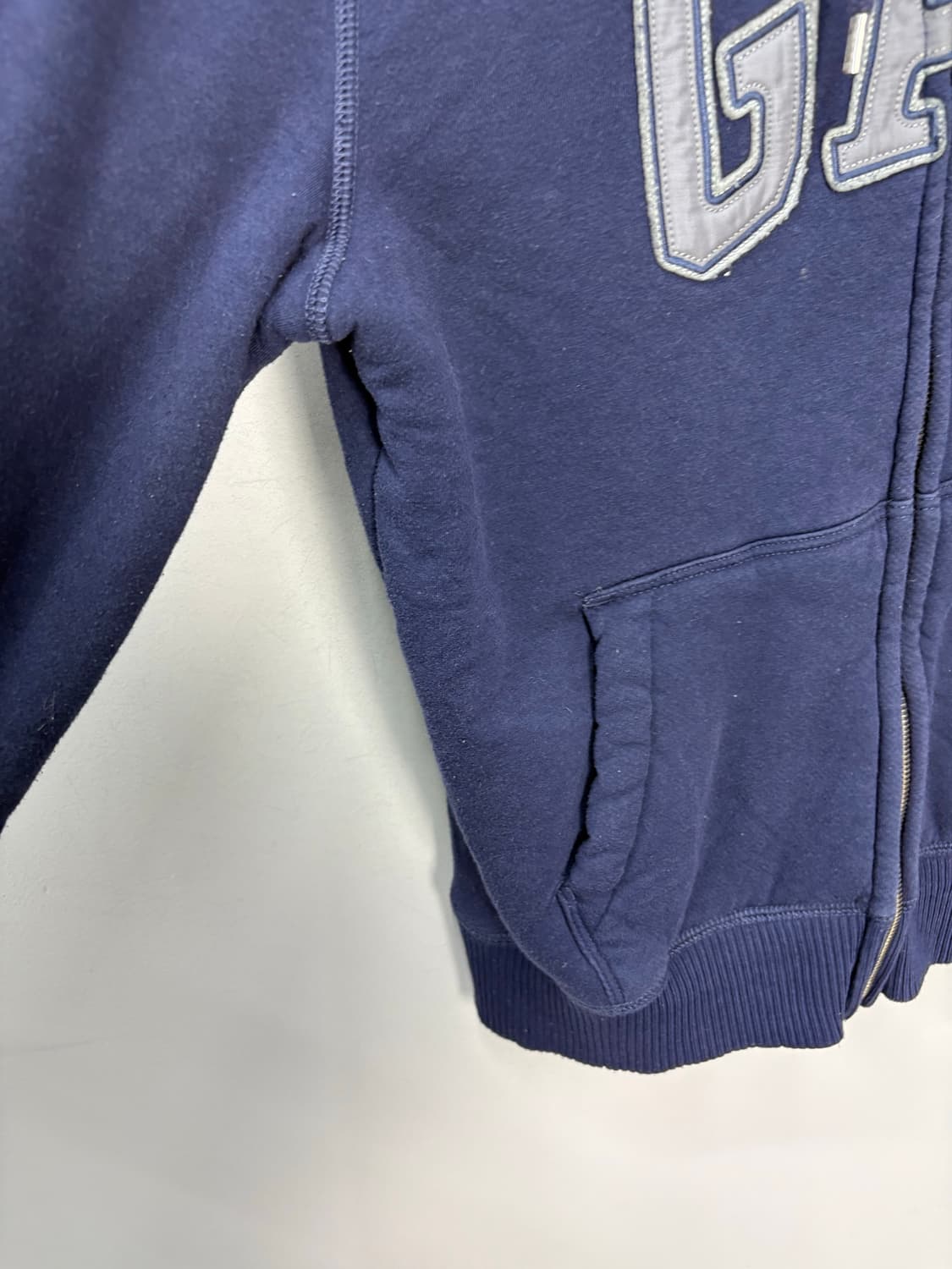 갭 빅로고 쉐르파 이너 후드집업 A2436 상품이미지4