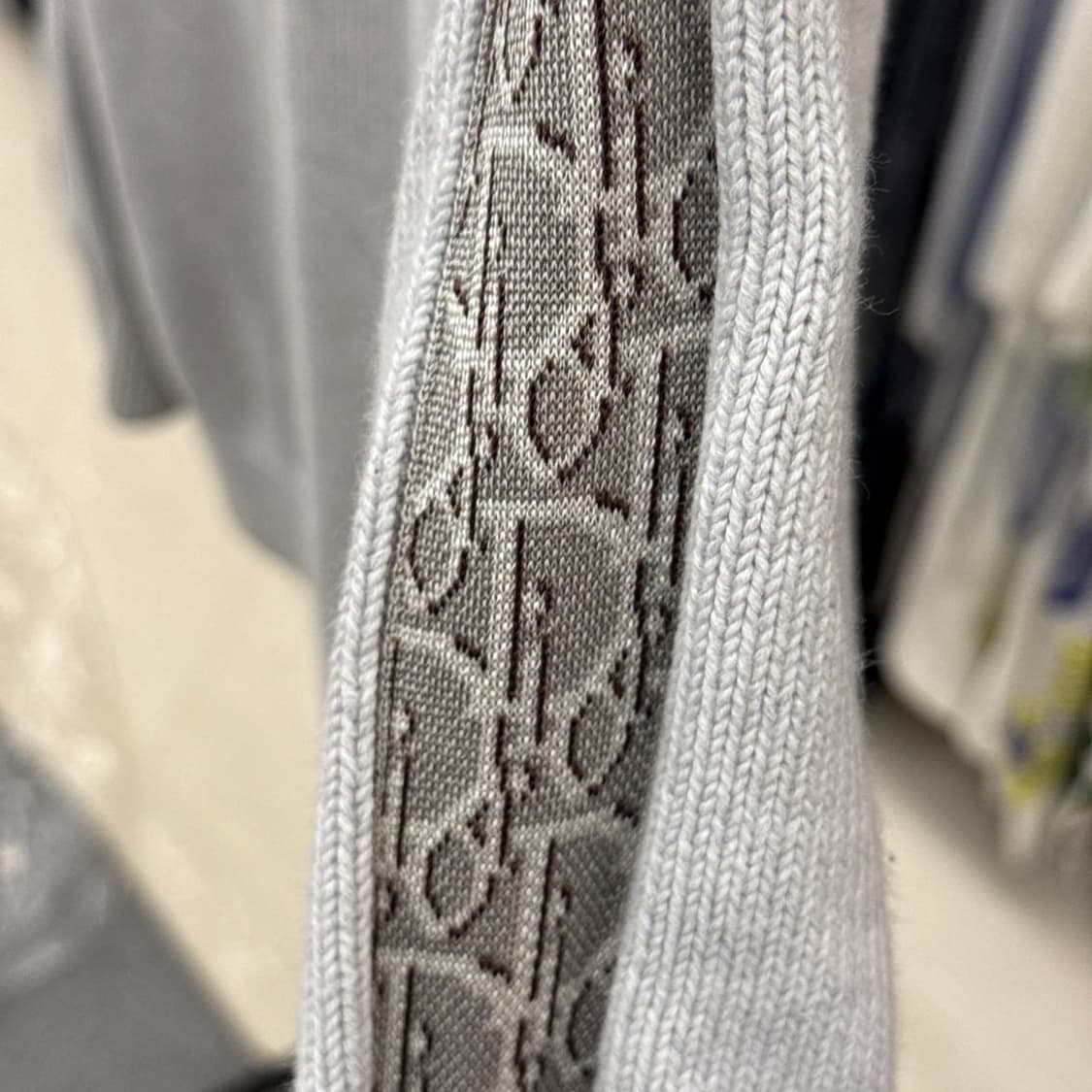 [리오브전포점] 디올 오블리크 인서트 사이드라인 니트 상품이미지4