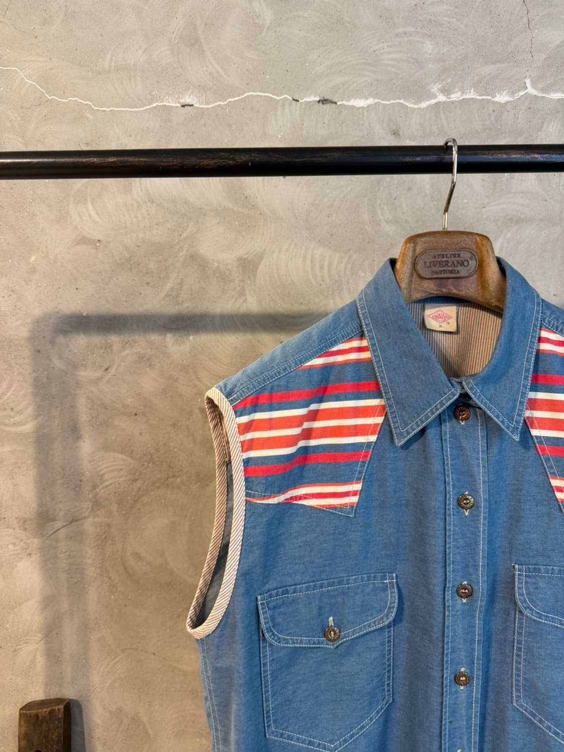 오일릴리 데님 베스트 66~88 상품이미지2